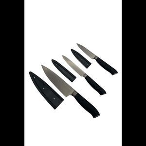 Cook's Essentials 3-Piece Japanese Steel Knife Set